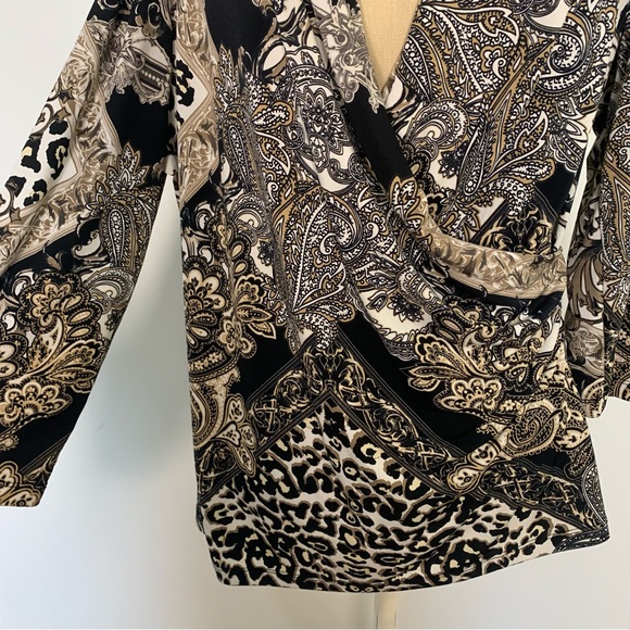 Chicos wrap blouse 2 - Picture 12 of 16